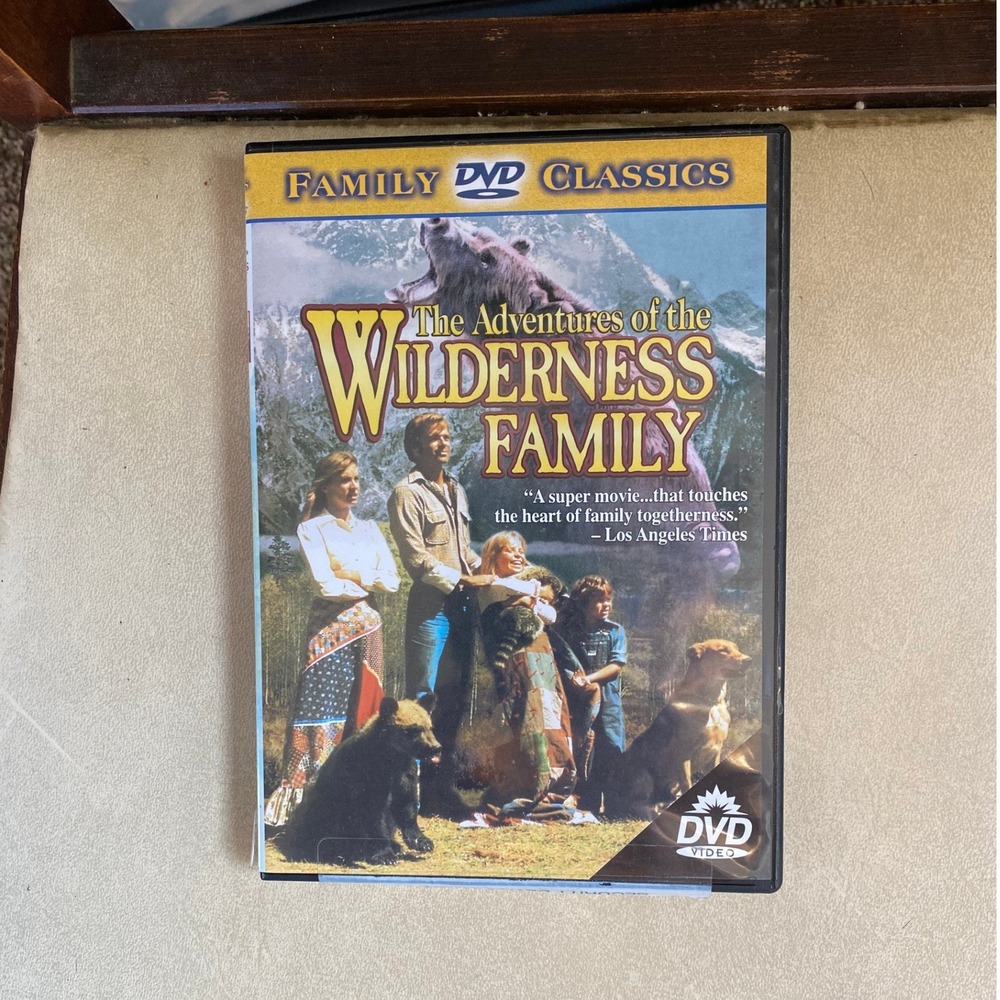 The Adventures of the Wilderness‎ Family DVD 1975 Movie Family Classics Outdoors